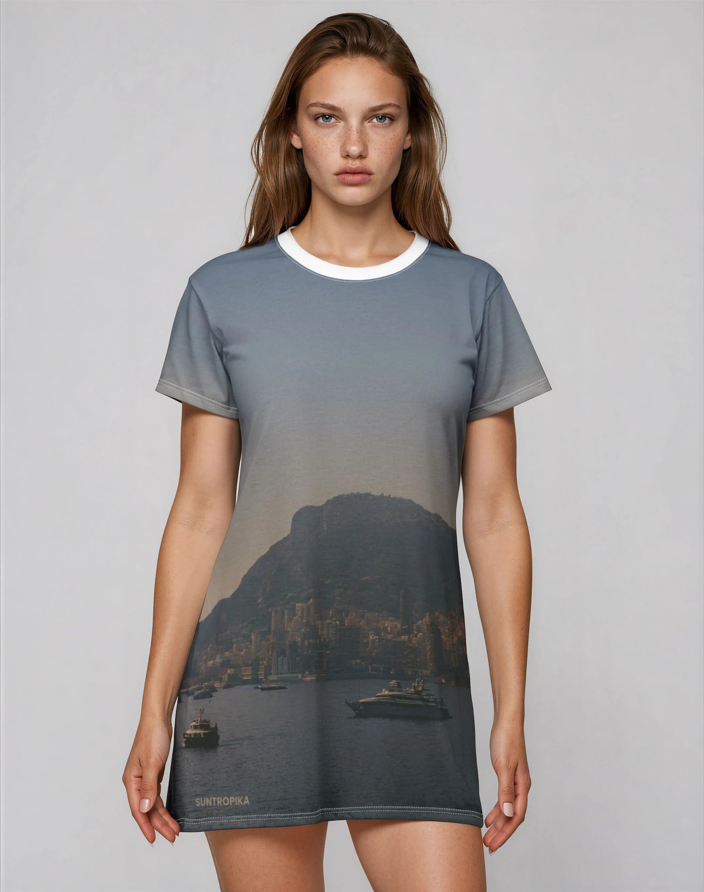 Suntropika T-Shirt Dress Monte Carlo Sunset – Casual Summer Wear