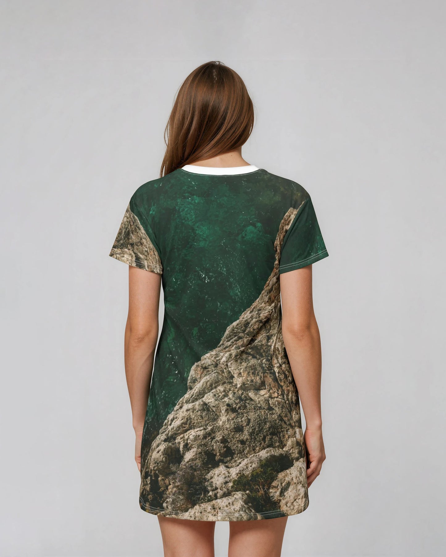 Suntropika T-Shirt Dress Water on the rocks – Casual Summer Wear
