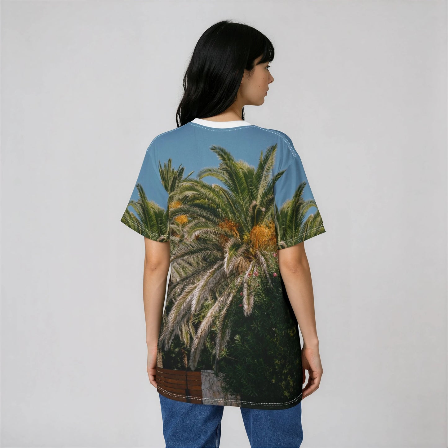 Suntropika T-shirt with Palm Trees, Color - Perfect for Summer Adventures